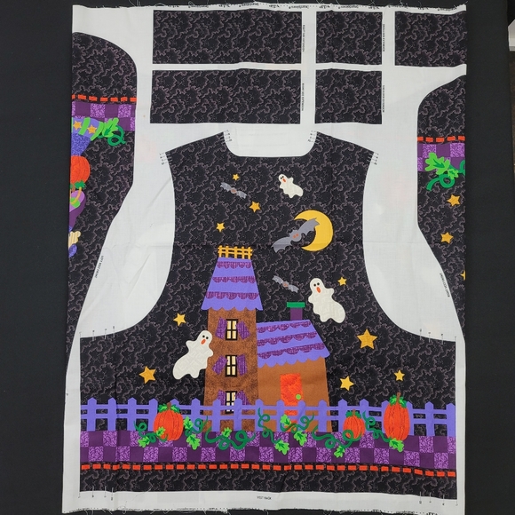 Cut & Sew Vest Fabric Panel A LITTLE BIT SPOOKY - Picture 16 of 16
